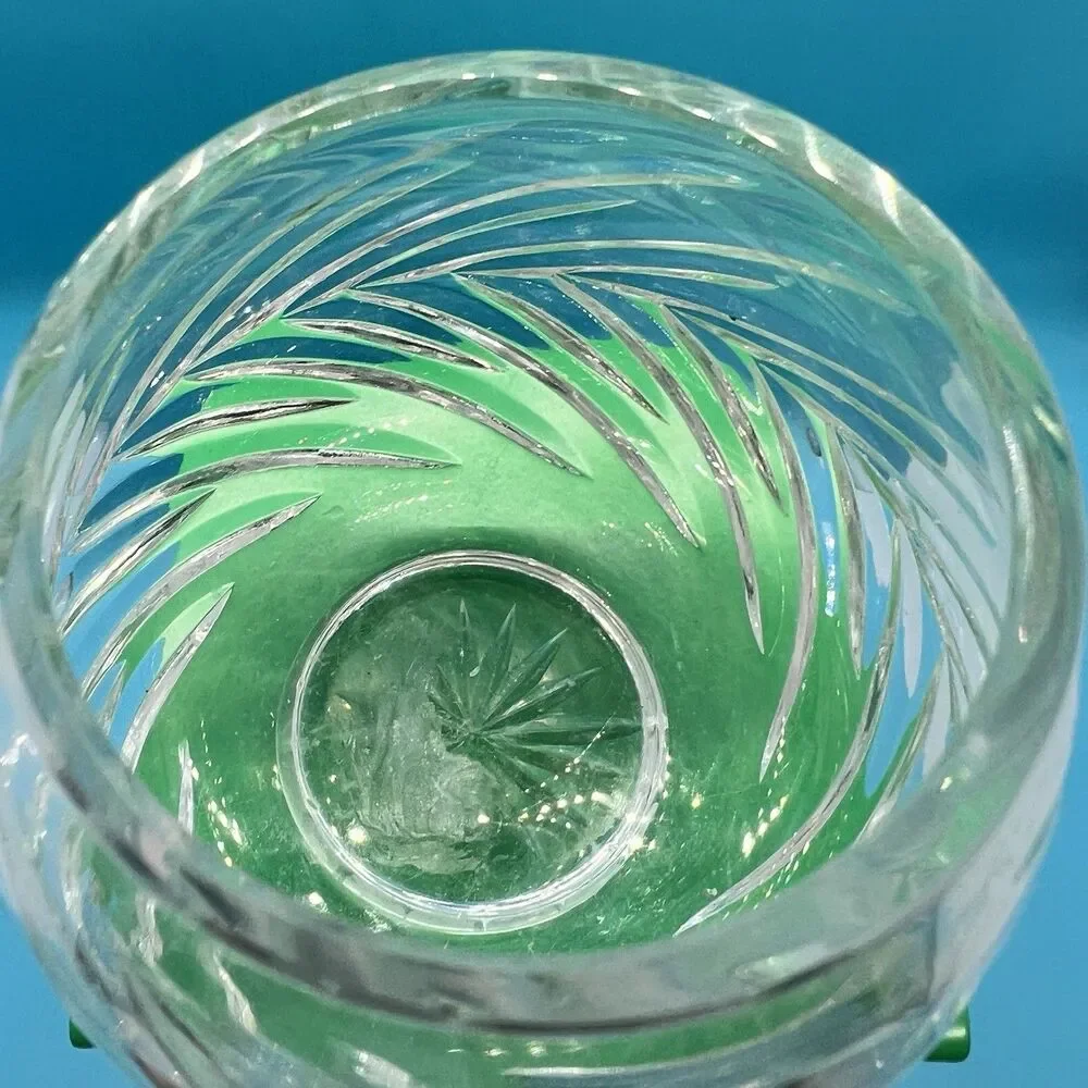 Vintage Crystal Votive Candle Holder 3